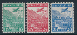 ** BULGARIE / POSTE AERIENNE - ** - N°12/14 - 3 Valeurs - TB - Poste Aérienne