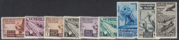 * ITALIE - COLONIE ITALIENNE - POSTE AERIENNE - * - N°22/30 - 9 Valeurs - TB - Libia