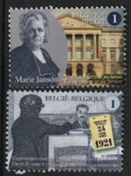Vrouwen In De Belgische Politiek 2021 - Unused Stamps