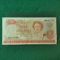 NUOVA ZELANDA 5 DOLLARS - Nouvelle-Zélande