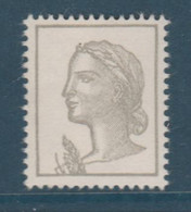 N° 1263h DECARIS VARIETE ROUGE OMIS ** TTB - Unused Stamps