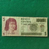 NICARAGUA 5 CORDOBAS - Nicaragua