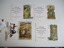 Lot De 14 Calendrier   Differents Commerce De Sainte Livrade Lot 46 - Small : 1981-90