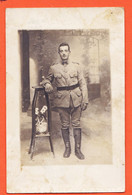 VaM076 ♥️  Carte-Photo MONTPELLIER 34-Hérault Rue République Photo Studio GALDIN Guerre 1914 Poilu 16e Régiment Soldat - Montpellier