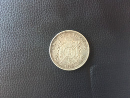 5f 1870A  Argent Napoleon  III - 5 Francs