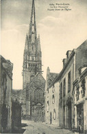 Pont Croix - La Rue Pénanguer - Façade Ouest De L'église - Pont-Croix