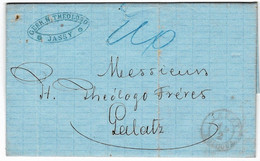 1862, " JASSY - MOLDOVA " K2 , Kpl. Bf. , A6101 - ...-1858 Prefilatelia