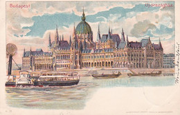 4836 12  Budapest, Uj-orszaghaz, Palament 1899 Litho R. Geiger - Hungría