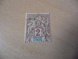 TIMBRE   GRANDE  COMORE  N   2     COTE  3,00  EUROS  OBLITERE - Used Stamps