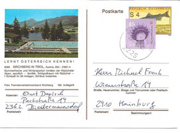 1890r: Österreich 2021, Ganzsachen- Aufbrauch Alte Bildpostkarte 6365 Kirchberg Noch In Schilling- Währung überklebt - Kirchberg
