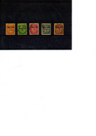 ISRAEL TIMBRES TAXE SERIE DE 1948 - Timbres-taxe