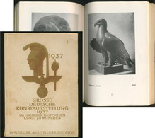 Katalog GROSSE DEUTSCHE KUNSTAUSSTELLUNG 1937 Im Haus Der Dt. Kunst München OFFIZIELLER AUSSTELLUNGSKATALOG → RAR - 1939-45