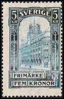 1903. General Post Office. 5 Kr. Blue. Hinged. (Michel 54) - JF512208 - Neufs