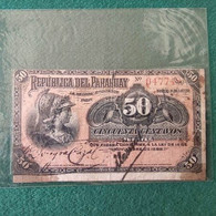 PARAGUAY 50 CENTAVOS 1899 - Paraguay
