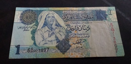 LIBYA -  , 1 Dinar Nd.(2004) , P.68 A , UNC - Libye