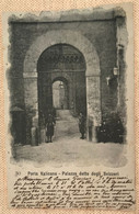 Le Vatican 1911 Porte D Entree Gardes Suisses Guerite -dos Simple - Vaticano (Ciudad Del)