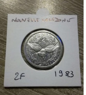 2 Francs 1983 NOUVELLE CALEDONIE En L état Sur Les Photos - New Caledonia