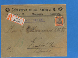 Allemagne Reich 1905 Lettre De Hanau (G4154) - Brieven En Documenten