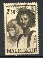 MAUR- Yv.  N°  115  (o)  2f50  Couple Maure   Cote  1,25  Euro BE - Used Stamps