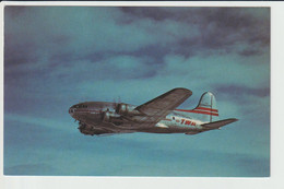 Rppc TWA Trans World Airlines Boeing 307b Stratoliner Aircraft - 1919-1938: Entre Guerres