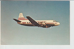 Rppc TWA Trans World Airlines Martin 4-0-4 Aircraft - 1919-1938: Entre Guerres