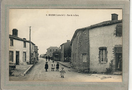 CPA - (44) BOUSSAY - Aspect De La Rue De La Gare Dans Les Années 20 - Boussay