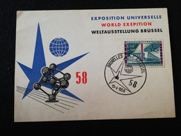 Belgique 1958  Expo 58 - Cartes Souvenir