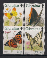 Gibraltar - 1997 - N° Yv. 802 à 805 - Papillons / Butterflies - Neuf Luxe ** / MNH / Postfrisch - Butterflies