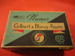 Boite De Plumes Métalliques "Tréraid"/ GILBERT & BLANZY-POURE/Tréraid-1-2 M-m/Vers 1930-50  CAH328 - Plumes