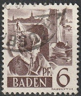 Baden Mi. 15 O - French Zone