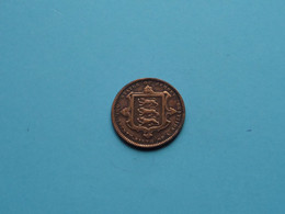 1870 - 1/26th Of A Shilling ( Voir Photo Svp / Uncleaned Coin / For Grade, Please See Photo ) ! - Jersey