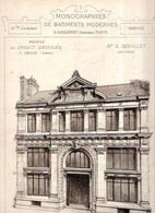 Architecture : Monographies De Bâtiments Modernes N° 47 : Agence Du Crédit Lyonnais à Amiens (80) - Architecture