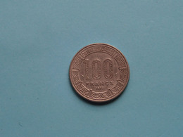 1975 - 100 Francs ( Voir Photo Svp / Uncleaned Coin / For Grade, Please See Photo ) ! - Gabun