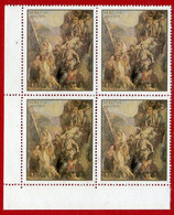 YUGOSLAVIA 1978 Battle Of Neretva Block Of 4 MNH / **.  Michel 1754 - Unused Stamps