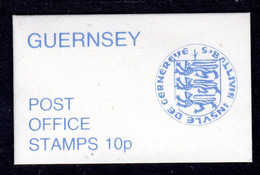 GUERNSEY - 1978 10p BOOKLET COMPLETE FINE MNH ** SG SB16 - Guernsey