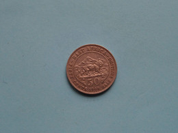 1948 - 50 Cents / Half Shilling ( Voir Photo Svp / Uncleaned Coin / For Grade, Please See Photo ) ! - Colonia Británica