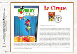 " LE CIRQUE " Sur Feuillet CEF N°té  De 2002 N° YT 3466. Parfait état FDC - Cirque
