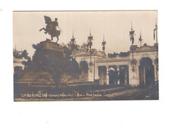 14636 " TORINO ESPOSIZIONE 1911-ENTRATA PRINCIPALE E MONUMENTO AL PRINCIPE AMEDEO " VERA FOTO-CART. POST NON SPED. - Expositions