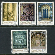 YUGOSLAVIA 1979 Romanesque SculptureI MNH / **.  Michel 1809-13 - Ungebraucht