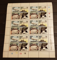 BARBUDA SPECIAL EVENTS 1977 SHEET PERFORED MNH - Antigua Et Barbuda (1981-...)