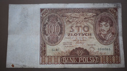 Banknotes Poland 100 Złotych 1932 Józef Antoni Poniatowski - Pologne