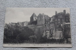 F456, Saint Valery Sur Somme, L'église Et Les Falaises, Somme 80 - Saint Valery Sur Somme