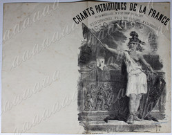 Chants Patriotiques De La France, La CARMAGNOLE Chant Révolutionnaire Du Citoyen Birard, 1792, Musique Et Texte - Scores & Partitions