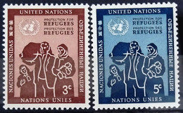 NATIONS-UNIS - NEW YORK                   N° 15/16                       NEUF** - Unused Stamps