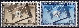 NATIONS-UNIS - NEW YORK                   N° 17/18                       NEUF** - Unused Stamps