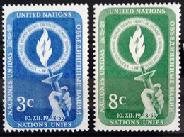 NATIONS-UNIS - NEW YORK                   N° 38/39                       NEUF** - Nuevos