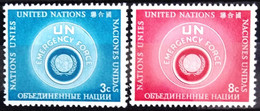 NATIONS-UNIS - NEW YORK                   N° 50/51                       NEUF** - Unused Stamps