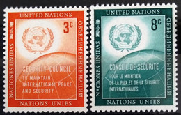 NATIONS-UNIS - NEW YORK                   N° 52/53                       NEUF** - Ungebraucht