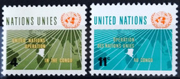 NATIONS-UNIS - NEW YORK                   N° 106/107                     NEUF** - Nuevos