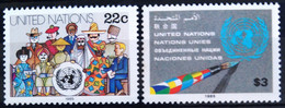 NATIONS-UNIS - NEW YORK                   N° 436/437                   NEUF** - Nuevos